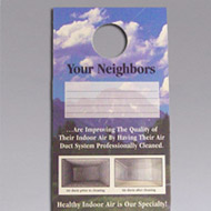 Nikro 860438 Door Knob Hangers Your Neighbors (Pack Of 250)